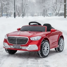 Детский электромобиль M 4864EBLRS-8 розовый Mercedes с мягким сиденьем купить