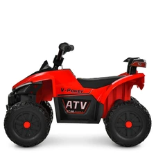 Детский квадроцикл M 6378EL-3 красный на аккумуляторе фото 41