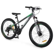 Велосипед Prof1 Freedom 24 д. FD-2402 темно-серый с 21 скоростью