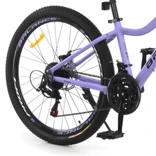 Велосипед Prof1 Balance 26 д. BL-2602 светло-сиреневый Shimano 21SP фото 41