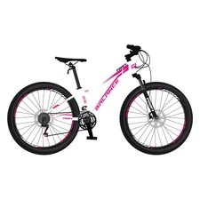Велосипед Prof1 Balance 26 д. BL-2604 бело-розовый Shimano 21SP