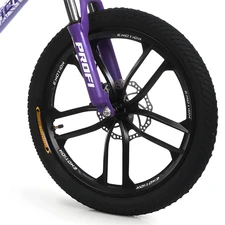 Велосипед Prof1 Emotion 20 д. ET-2001 розовый с алюминиевой рамой фото 37
