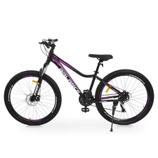 Велосипед Prof1 Balance 27,5 д. BL-27505 черно-розовый с 21 скоростью фото 37