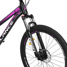 Велосипед Prof1 Balance 27,5 д. BL-27505 черно-розовый с 21 скоростью фото 41