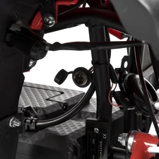 Квадроцикл на аккумуляторе MA07E-2-3 черно-красный фото 16