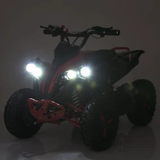 Квадроцикл на аккумуляторе MA07E-2-3 черно-красный фото 41