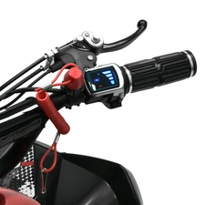 Квадроцикл на аккумуляторе MA07E-2-3 черно-красный фото 86