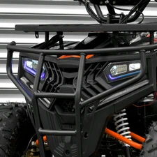Подростковый квадроцикл ATV007-2-7 черно-оранжевый с мотором 1500W фото 54