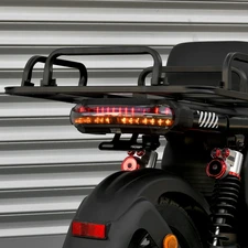 Электроскутер Prof1 Urban/Bat 16д. UB-1601 черный двигатель 1200W фото 53