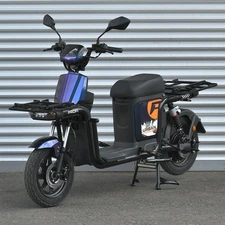 Электроскутер Prof1 Urban/Bat 16д. UB-1602 серый двигатель 1200W фото 14