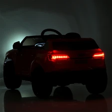 Детский электромобиль M 5796EBLR-8 розовый Audi Q7 с кожаным сиденьем фото 16