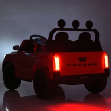 Двухместный детский электромобиль M 6408EBLR-1 белый Toyota с мягким сиденьем фото 86