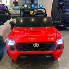 Двухместный детский электромобиль M 6408EBLRS-2 черный Toyota автопокраска фото 14