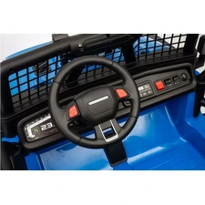 Детский электромобиль M 6376EBLR-8 розовый двухместный джип фото 86
