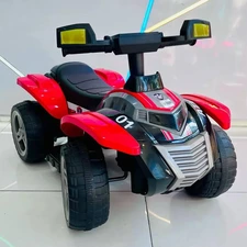 Детский квадроцикл на аккумуляторе M 6367ELR-3-2 красно-черный купить