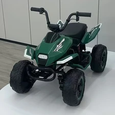 Детский квадроцикл M 6242EL-5(2)(24V) темно-зеленый четыре мотора по 45W фото 14