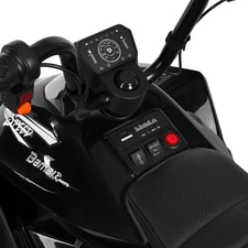 Детский квадроцикл M 6242EL-5(2)(24V) темно-зеленый четыре мотора по 45W фото 11