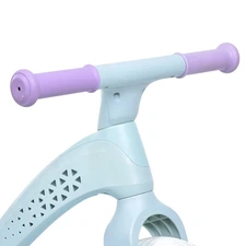 Детский беговел 12 д. MBB 1057 Mint голубо-фиолетовый Prof1 Kids нейлоновая рама фото 14