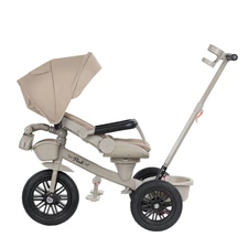 Трехколесный велосипед Tilly Flash T-3812 Beige бежевый с родительской ручкой купить