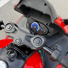 Детский мотоцикл M 6359EL-4-1 сине-белый Ducati с двумя моторами фото 71