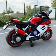 Детский мотоцикл M 6359EL-8-1 розово-белый Ducati с двумя моторами фото 92