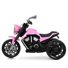 Детский мотоцикл M 6328EL-8 розовый Harley-Davidson фото 41