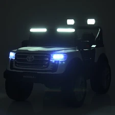 Детский электромобиль джип M 6353EBLRS-2 черный с двумя моторами фото 31