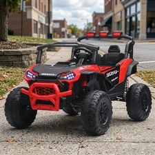 Двухместный детский электромобиль M 6382EBLR-3(24V) красный багги