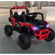 Двухместный детский электромобиль M 6382EBLR-8(24V) розовый багги фото 37