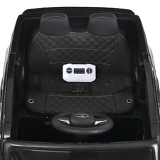 Детский электромобиль джип M 6138EBLRS-2 черный Toyota автопокраска фото 28