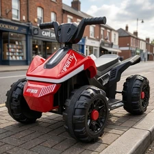 Детский квадроцикл на аккумуляторе M 6362E-4 синий фото 14
