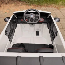 Детский электромобиль M 6366EBLR-1 белый BMW с EVA колесами фото 16