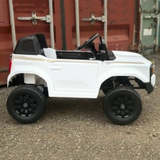Детский электромобиль 2155FDEBLR-1(24V) белый Toyota с мягким сиденьем фото 37