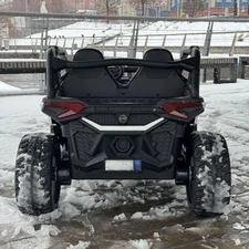 Двухместный детский электромобиль M 6075(2)EBLR-1(24V) белый багги фото 63