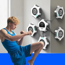 Боксерский набор MS 5080 белый тренажер-мишень с Bluetooth купить