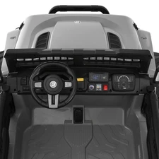 Детский электромобиль M 6380EBLR-11(24V) серый двухместный джип с четырьмя моторами фото 18