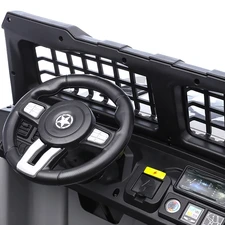Детский электромобиль M 6380EBLR-11(24V) серый двухместный джип с четырьмя моторами фото 71