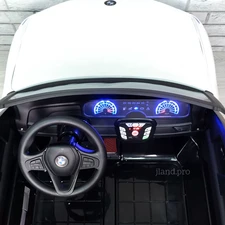 Двухместный детский электромобиль M 6364EBLR-1 белый BMW четыре мотора фото 63