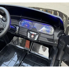 Двухместный детский электромобиль M 6364EBLRS-2 черный автопокраска фото 18