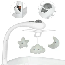 Приставная кровать El Camino Dream ME 1223 White белая с проектором и LED экраном фото 92