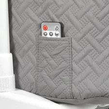 Приставная кровать El Camino Dream ME 1223 Gray серая с проектором и LED экраном фото 18