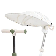 Детский самокат iTrike JR3-167-5BC-B черный с солнцезащитным козырьком фото 54