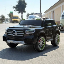 Детский электромобиль M 6379EBLRS-2 черный двухместный Mercedes фото 41