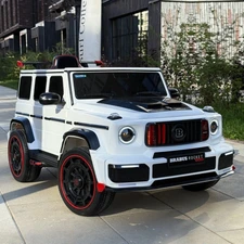 Детский электромобиль M 6404EBLR-1(24V) белый Mercedes с четырьмя моторами купить