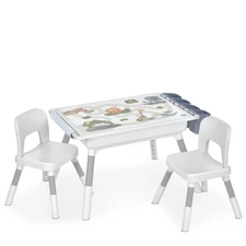 Детский столик Bambi M 6391-13 бежевый с двумя стульчиками