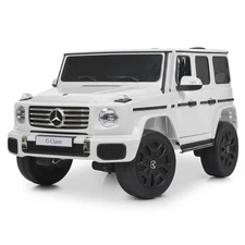 Детский электромобиль JJ2288EBLR-1(24V) белый двухместный Mercedes фото 14