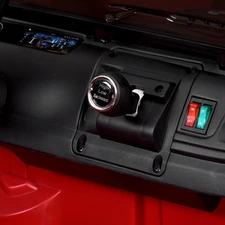 Детский электромобиль JJ2288EBLR-1(24V) белый двухместный Mercedes фото 16