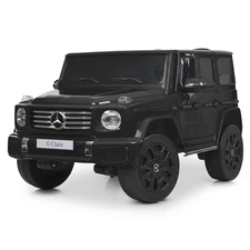 Детский электромобиль JJ2288EBLR-2(24V) черный двухместный Mercedes фото 14