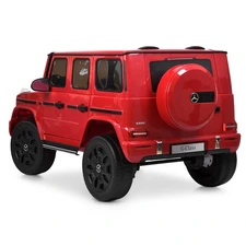 Детский электромобиль JJ2288EBLR-2(24V) черный двухместный Mercedes фото 37