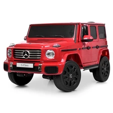 Детский электромобиль JJ2288EBLR-3(24V) красный двухместный Mercedes фото 14